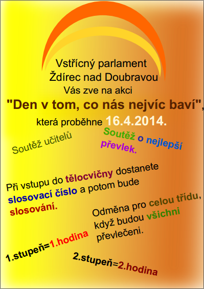 Den v tom, co tě nejvíce baví